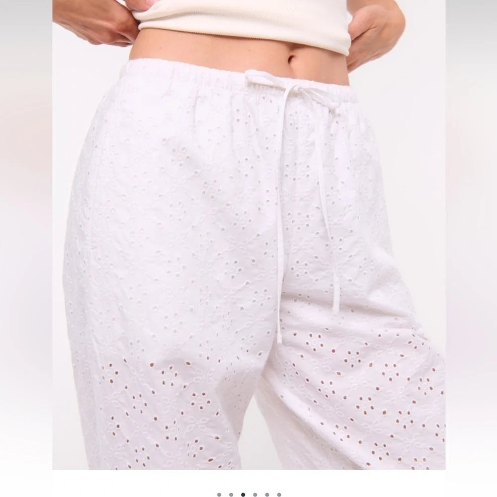 Abercrombie & Fitch Eyelet Pull-On Pant size XL tall new with tags - Picture 4 of 13